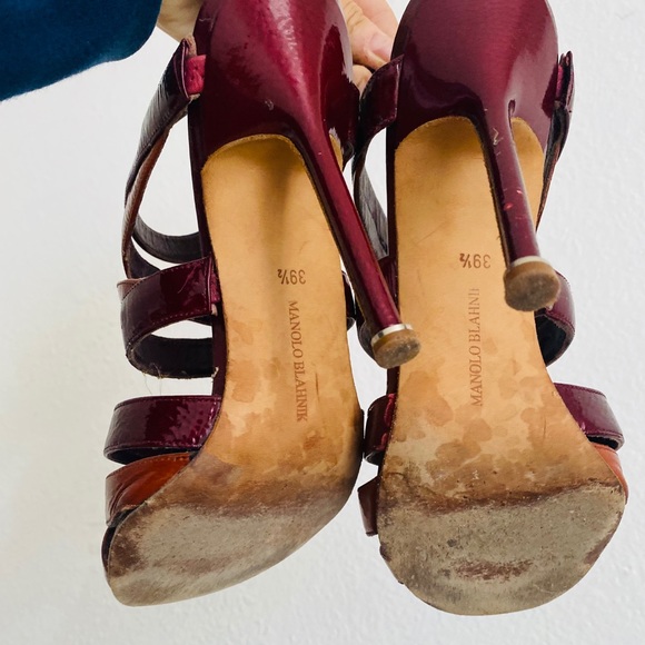 Manolo Blahnik Stiletto Heels very adjustable! - Picture 7 of 7